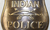 moviegunguy.com, prop police/SWAT gear, Indian Police Badge - Reservation Police.