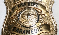 prop police/SWAT gear, Metropolitan Fire Department/Paramedic badge, moviegunguy.com
