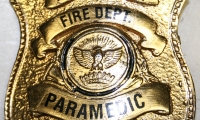 prop police/SWAT gear, Metropolitan Fire Department/Paramedic badge, moviegunguy.com