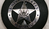 moviegunguy.com, prop police/SWAT gear, US Marshall Badge with belt holder