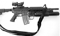 prop modern US military guns/gear, M4 ACOG