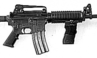 prop modern US military guns/gear, replica M4 laser grips