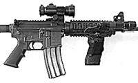 prop modern US military guns/gear, replica M4