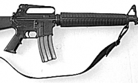 prop modern US military guns/gear, M16A2