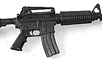 prop modern US military guns/gear, M4