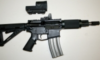 prop modern US military guns/gear, Custom M4 Shorty optional optics