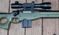 prop modern US military guns/gear, replica Accuracy International AW sniper rifle