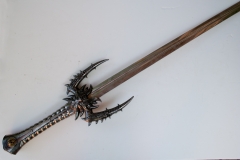 moviegunguy.com,  Medieval Weaponry and Armor, Sword with Chaos-style handle and hilt