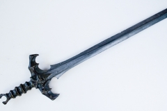 moviegunguy.com,  Medieval Weaponry and Armor, Sword with Bat-themed Handle and Hilt