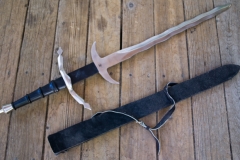 moviegunguy.com,  Medieval Weaponry and Armor, Landsknecht Double-Handed Sword