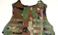 prop modern US military guns/gear, military assault vest