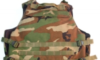 prop modern US military guns/gear, military assault vest
