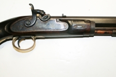 1840s percussion pistol with octagon barrel