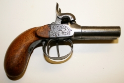 Double Barrel Percussion Derringer