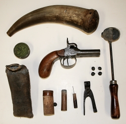 Double Barrel Percussion Derringer