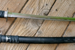 moviegunguy.com,  Katanas, Martial Arts and Ninja Weapons, Katana with brass trim.