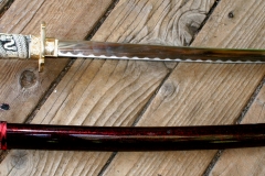 moviegunguy.com,  Katanas, Martial Arts and Ninja Weapons, Katana with Ivory Handle