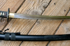 moviegunguy.com,  Katanas, Martial Arts and Ninja Weapons, Katana with brass trim