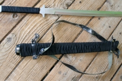 moviegunguy.com,  Katanas, Martial Arts and Ninja Weapons, Short Ninja Katana with shoulder sheath