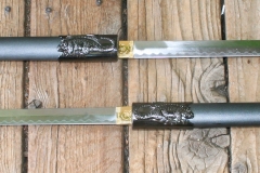 moviegunguy.com,  Katanas, Martial Arts and Ninja Weapons, Staff with double Hidden Blade