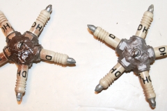 moviegunguy.com,  Katanas, Martial Arts and Ninja Weapons, Rubber Throwing Stars made from spark plugs