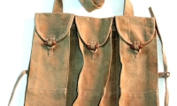NVA-VC Props and Accessories, moviegunguy.com, nva/viet cong AK-47 Magazine Pouch 3 pocket