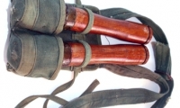 NVA-VC Props and Accessories, moviegunguy.com, nva/viet cong dual Grenade Pouch, replica stick grenades