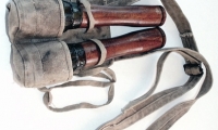 NVA-VC Props and Accessories, moviegunguy.com, nva/viet cong dual Grenade Pouch, replica stick grenades
