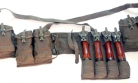 NVA-VC Props and Accessories, moviegunguy.com, nva Magazine and Grenade Pouches combo, 4 replica stick grenades