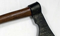 golden age of piracy, moviegunguy.com, replica rubber Hand Axe