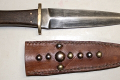 golden age of piracy, moviegunguy.com, Late 1700s knife with sheath