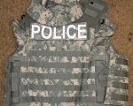 prop police/SWAT gear, tactical police body armor