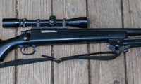 moviegunguy.com, movie prop rifles, replica Sniper rifle with bipod and scope