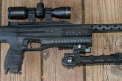 Non-firing replica custom semi-auto sniper rifle.