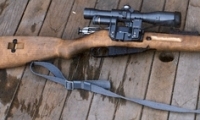 moviegunguy.com, movie prop rifles, Finnish Mosin-Nagant Sniper