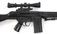 moviegunguy.com, movie prop rifles, HK-91 Sniper Rifle