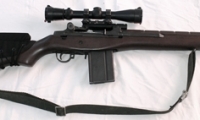 moviegunguy.com, movie prop rifles, M14 with Scope