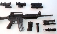 moviegunguy.com, movie prop rifles, replica M4 Carbine