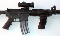 moviegunguy.com, movie prop rifles, M4 Carbine with Optics and Crimson Trace Laser
