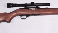 moviegunguy.com, movie prop rifles, Ruger 10/22 with Scope