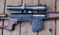 moviegunguy.com, movie prop rifles, Soviet Dragunov Sniper Rifle