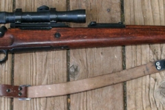 Non-firing replica Sporterized Mauser Hunting Rifle.