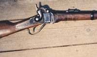 moviegunguy.com, movie prop rifles, Sharps Carbine