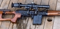 moviegunguy.com, movie prop rifles, Dragunov SVD Sniper Rifle