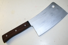 moviegunguy.com,  Specialty Props, Rubber Meat Cleaver