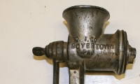 moviegunguy.com,  Specialty Props, Meat Grinder - tabletop size - original antique