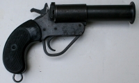 moviegunguy.com,  Specialty Props, British Webley and Scott Mark IV Flare Pistol