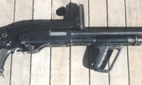 moviegunguy.com, movie prop shotguns, replica Custom Double Pump shotgun