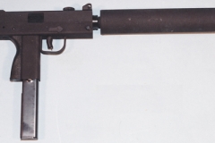movie prop handguns, semi-automatic, replica mac 12