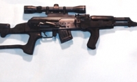 moviegunguy.com, Sniper & Scoped Weapons, Dragunov custom sniper rifle